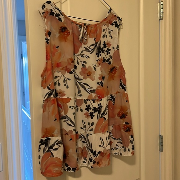 Tribal XL top. Flared baby doll - Picture 2 of 4